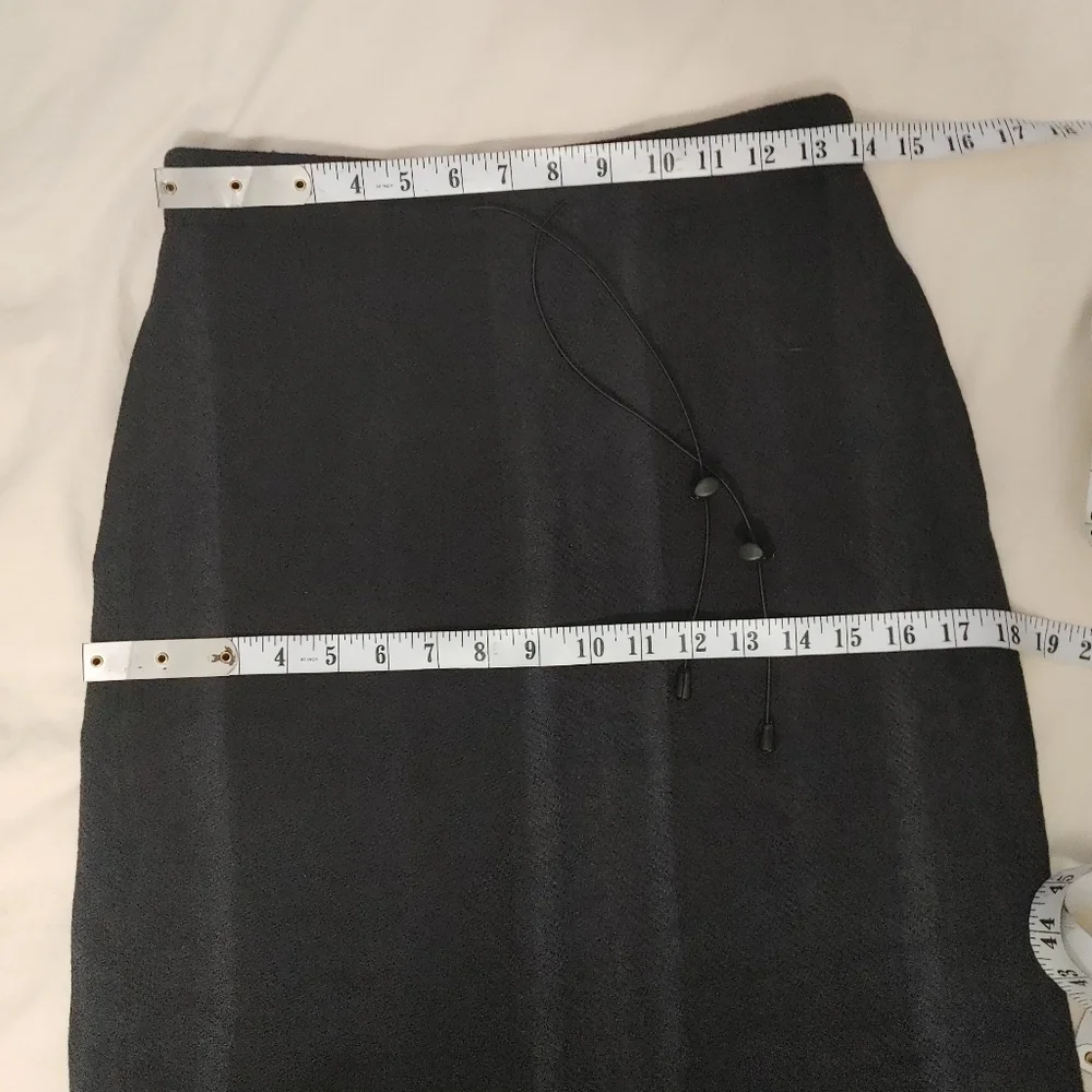 Vintage Holt Renfrew wool maxi skirt size 2 - Picture 12 of 13